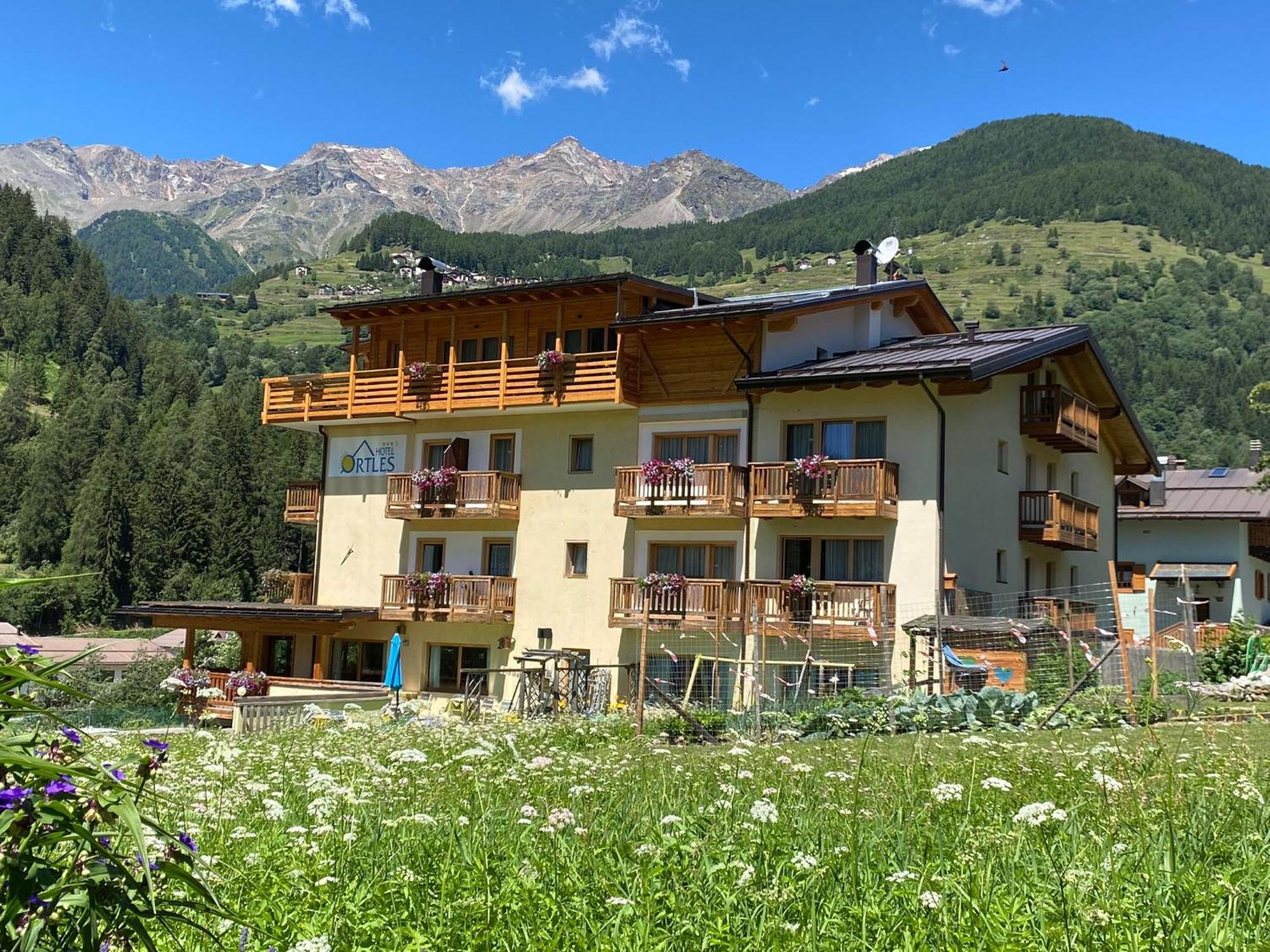 Hotel Ortles Dolomiti Walking & Spa Cogolo Esterno foto